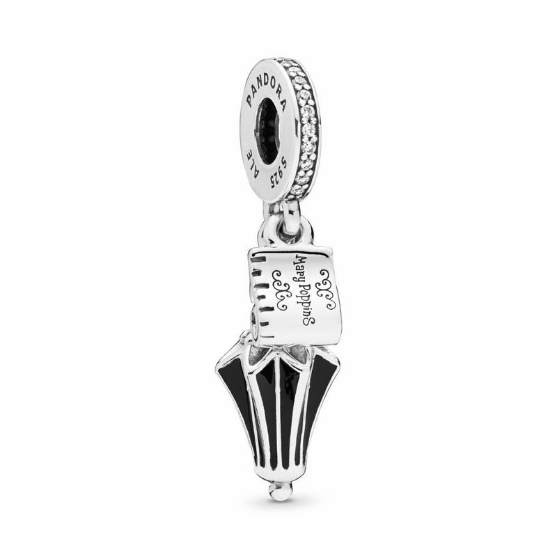 Pandora Australia Disney Mary Poppins’ Umbrella Dangle Charm - Sterling Silver | GOTIZU413